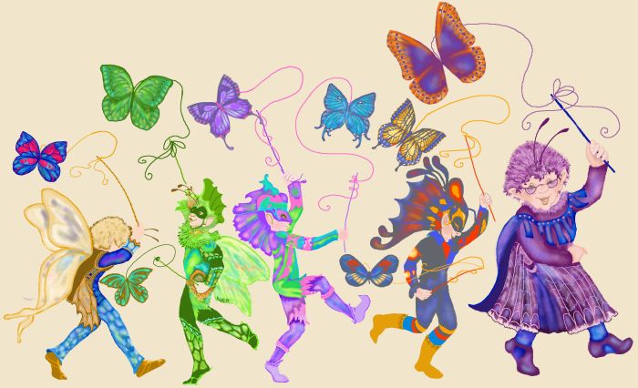 The Elf and Butterfly Parade