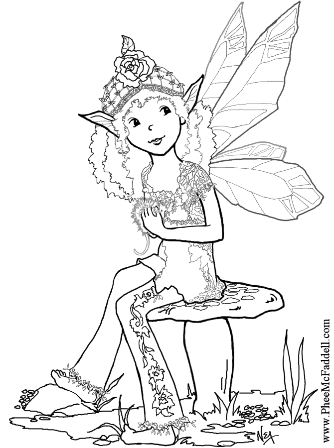 Fairy Rose Hat www.pheemcfaddell.com