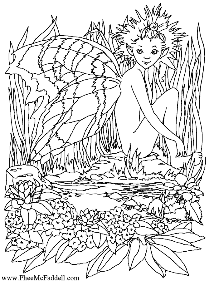 Little Lavender Fairy www.pheemcfaddell.com